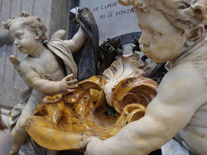 Cherub Fount St Peter’s Basilica Vatican