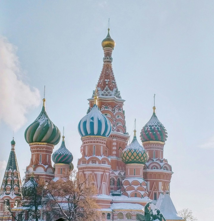 Red 
Square of the temple of Basil the Blessed