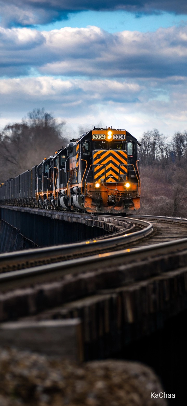 beautiful train