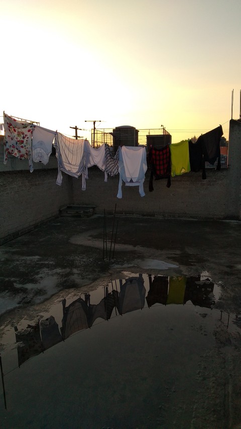 Ropa al sol
