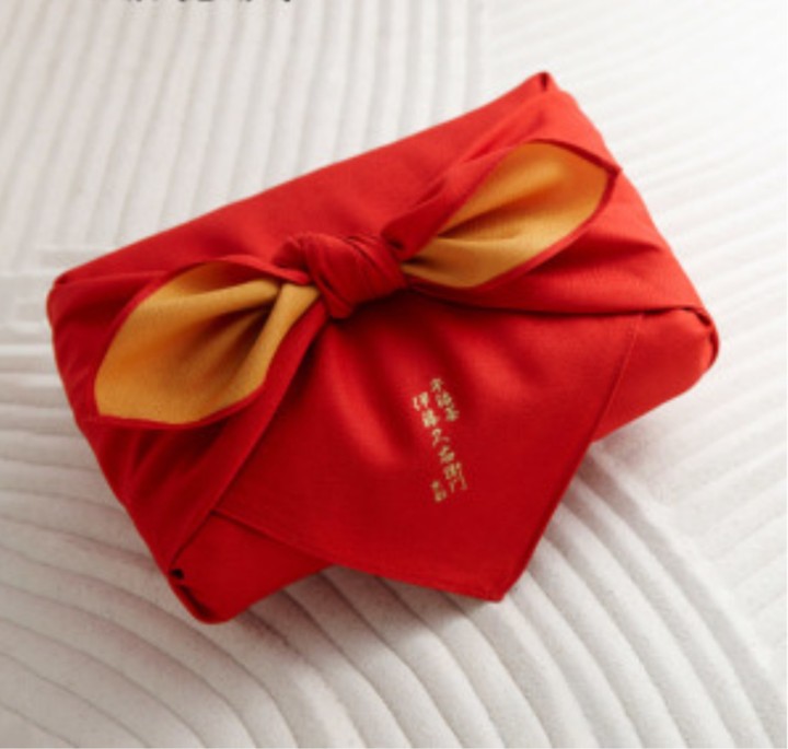 traditional furoshiki wrapping