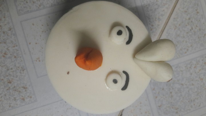 the white angry cupcake bird