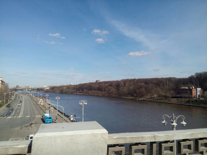 Moscow river, Moscow, Russia