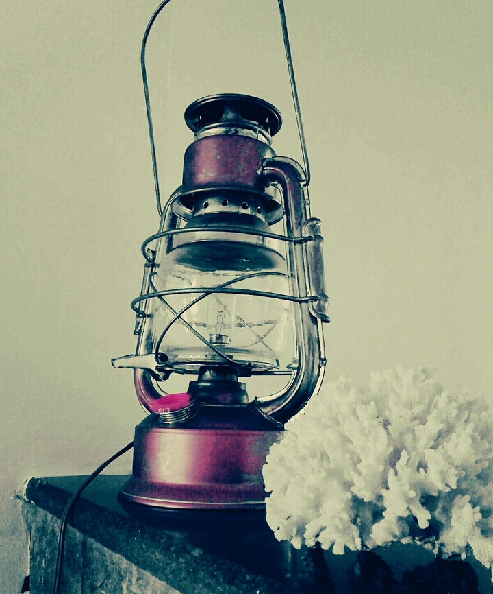 Holding lantern