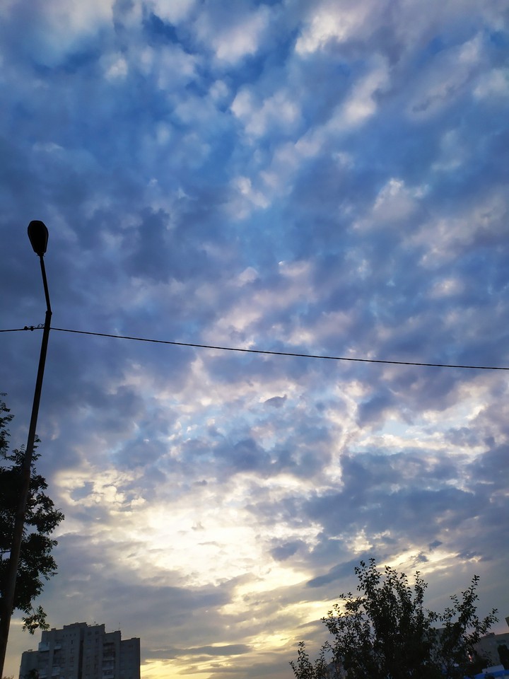 небо