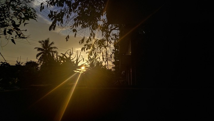 Sun glimpse?