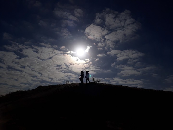 Darkness inside the light