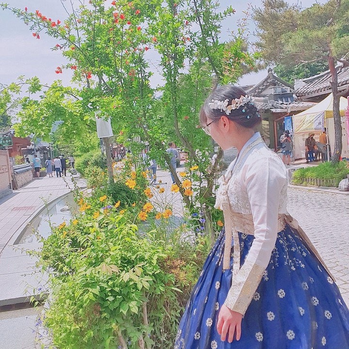 korea hanbock in junju