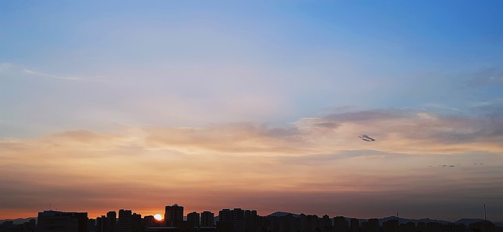 sunrise with the amazing colors ♡