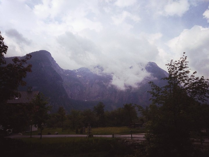 misty mountains