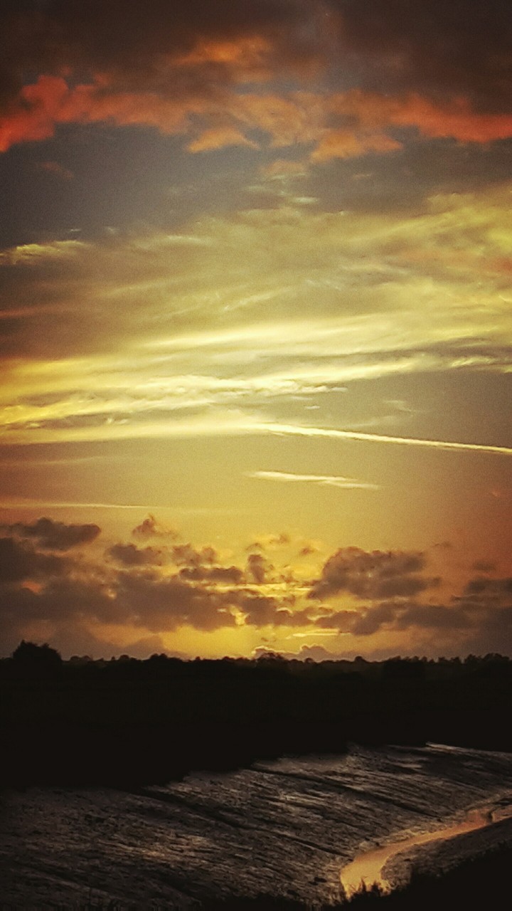 sundown in France