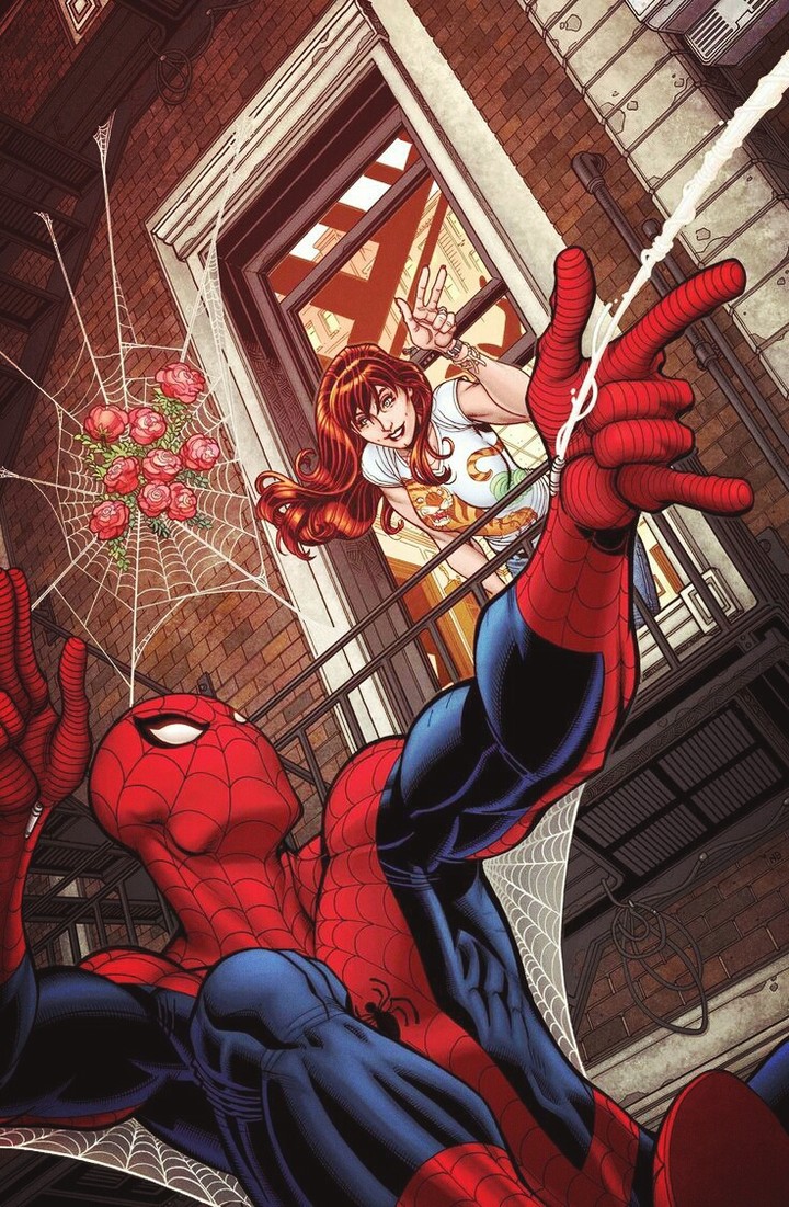 Spiderman and Mary Jane