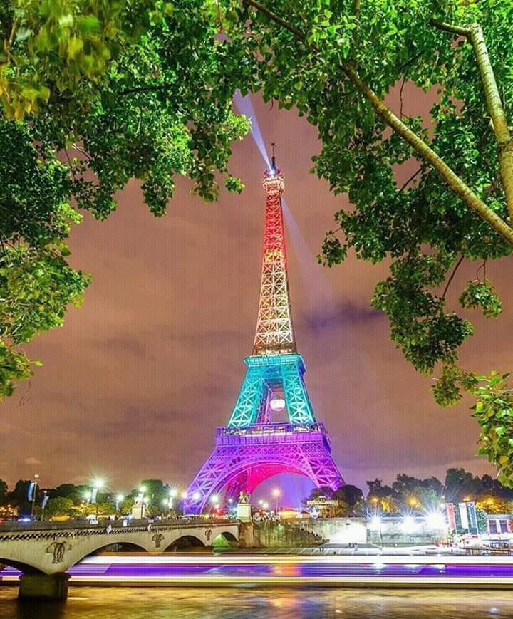 night in Paris