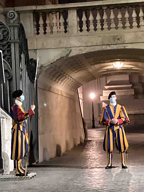 le guardie svizzere, Città del Vaticano