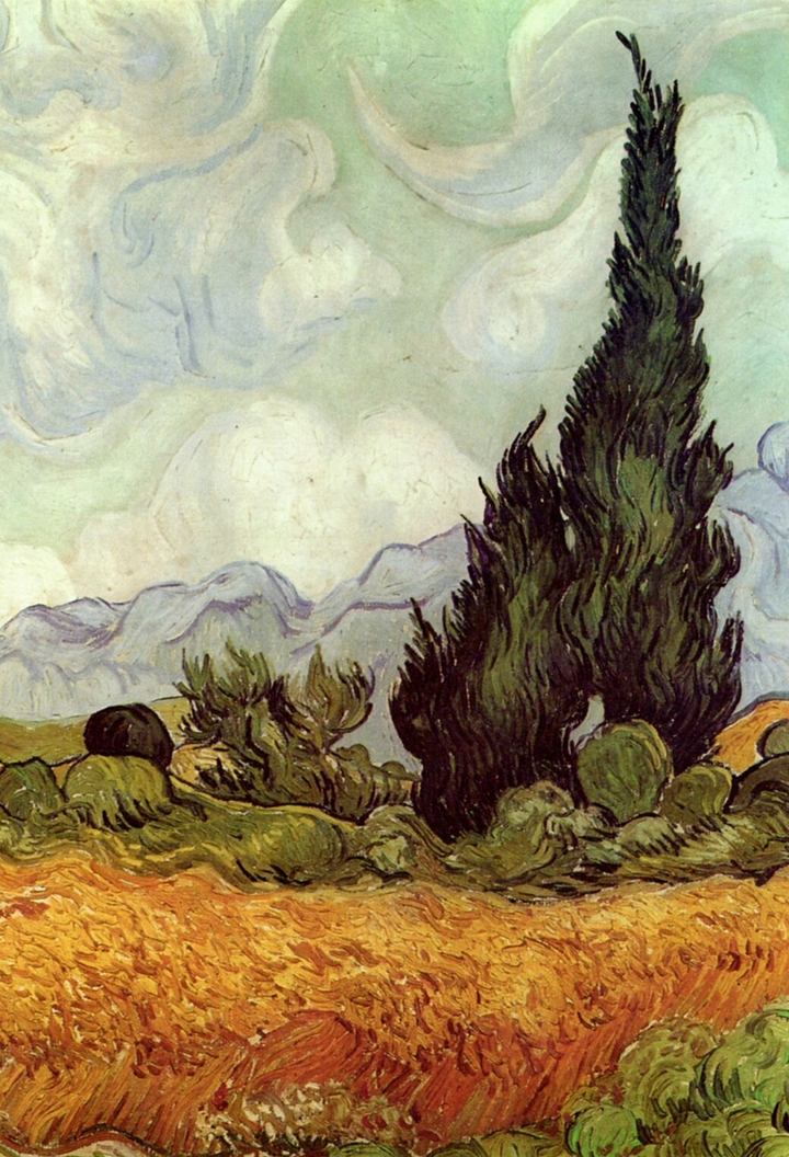 van gogh olive trees