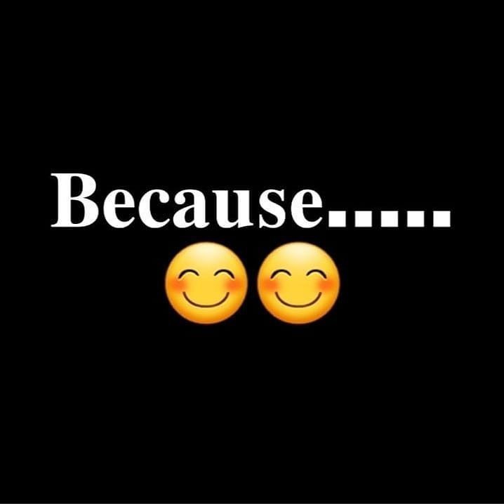 because ???