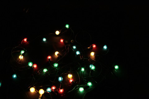 The lights in the darkness