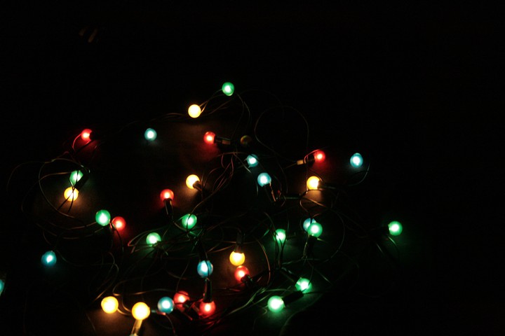 The lights in the darkness