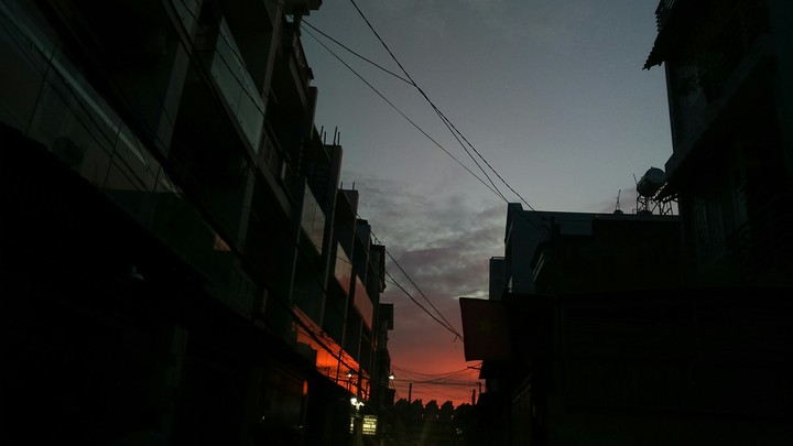 Twilight From City's Perspective