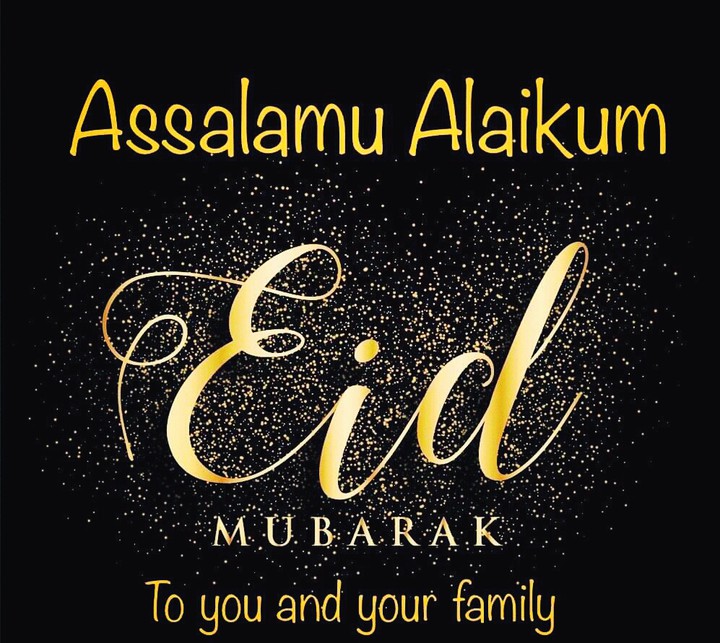 Eid Mubarak to All Muslims ???