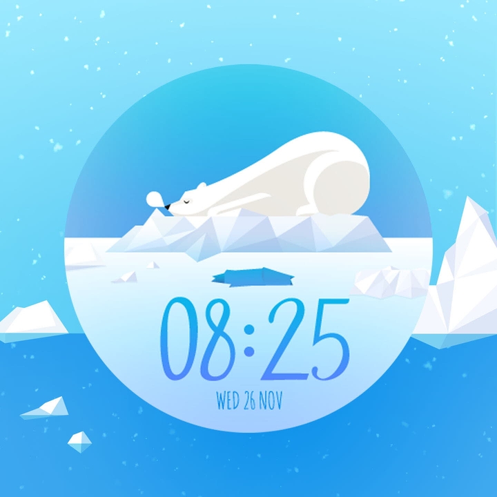Napping Polar by Marion