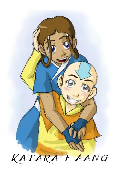 katara + aang