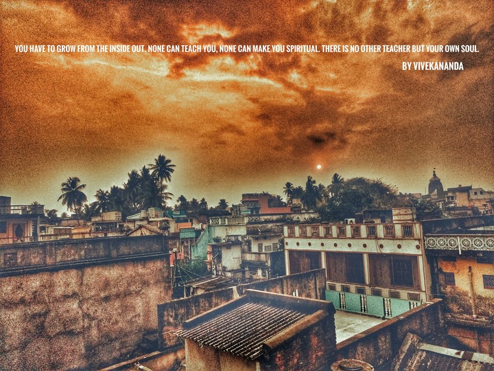 Evening view Puri