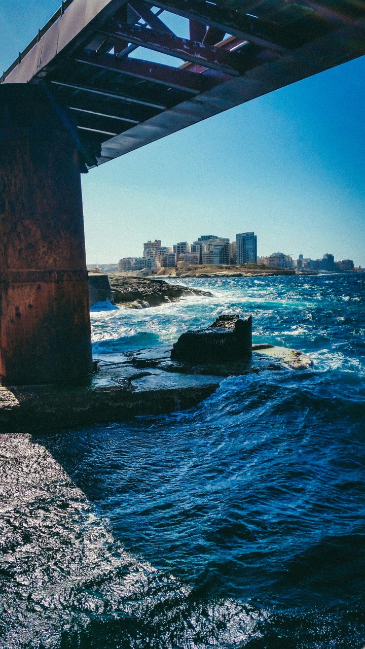 City on islands