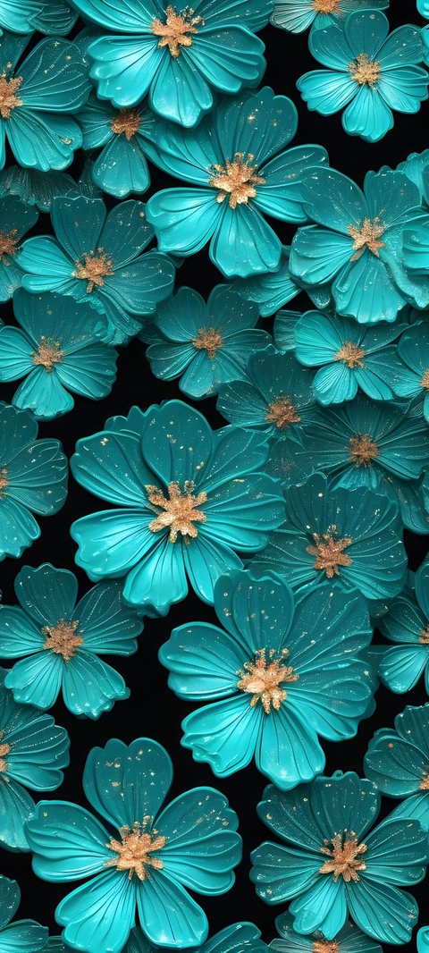 тапети geraniums, blue