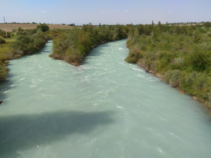 river Chilik (Shelek)