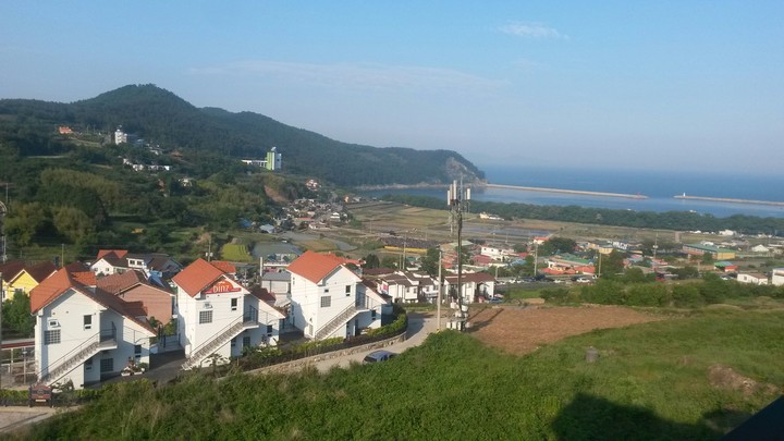 바다배경 팬션들
