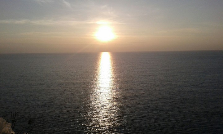 Spring sunset
