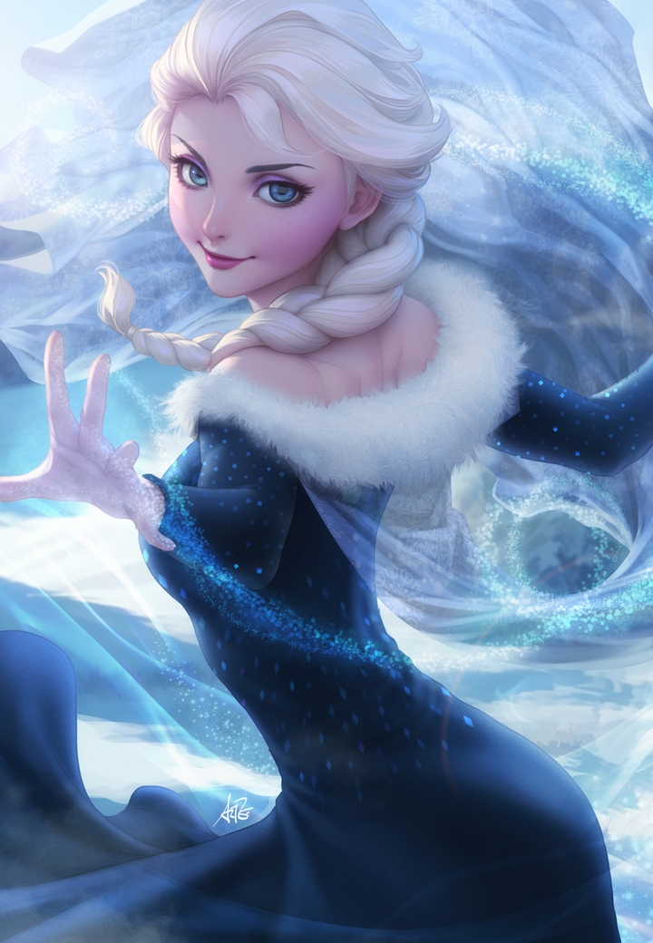 Elsa new dress