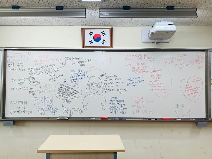전지혜 쌤의 위한 축하선물