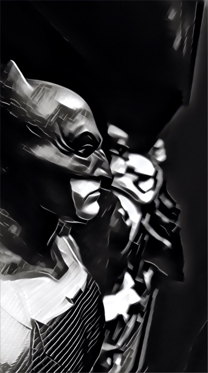 batman B&W