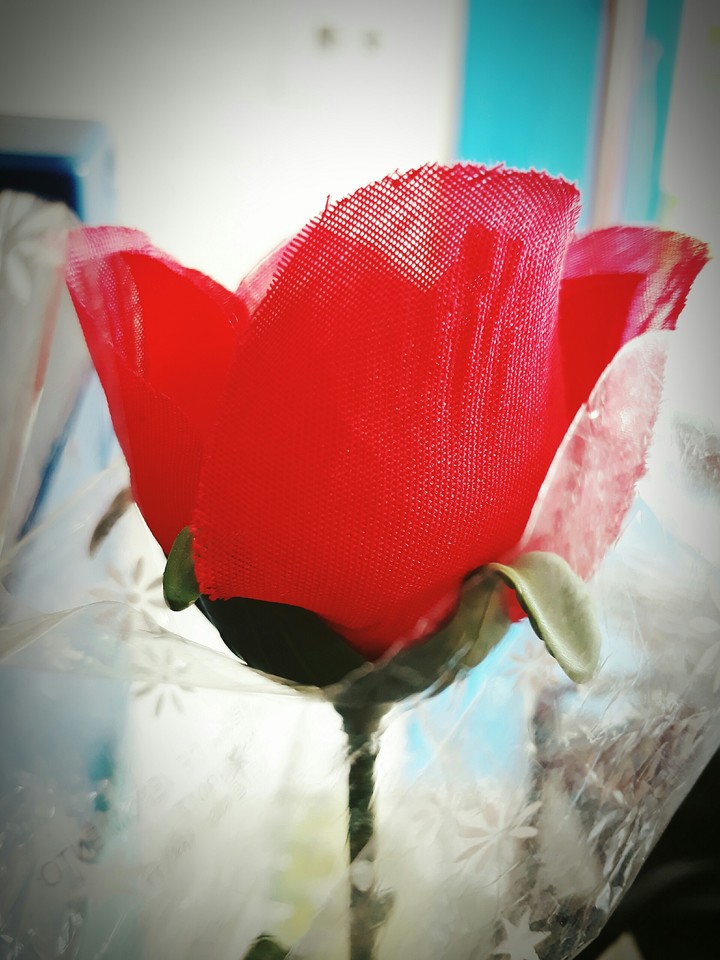 flor plastica