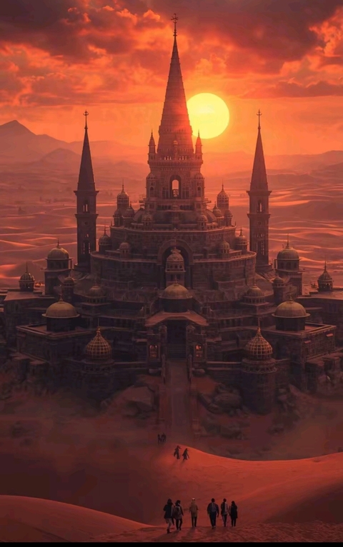 sfondi dusk, tower