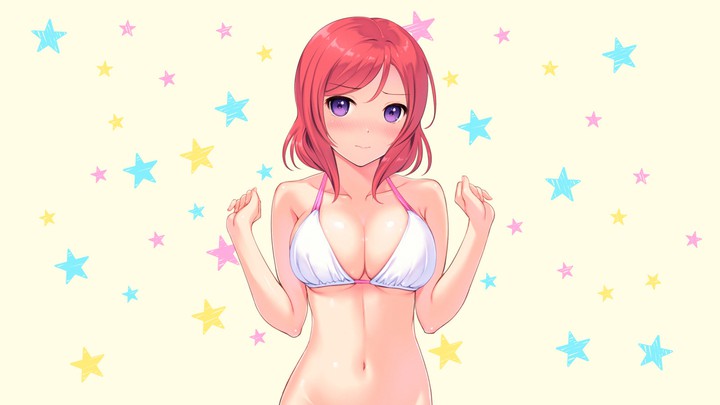 anime girls cawaiu