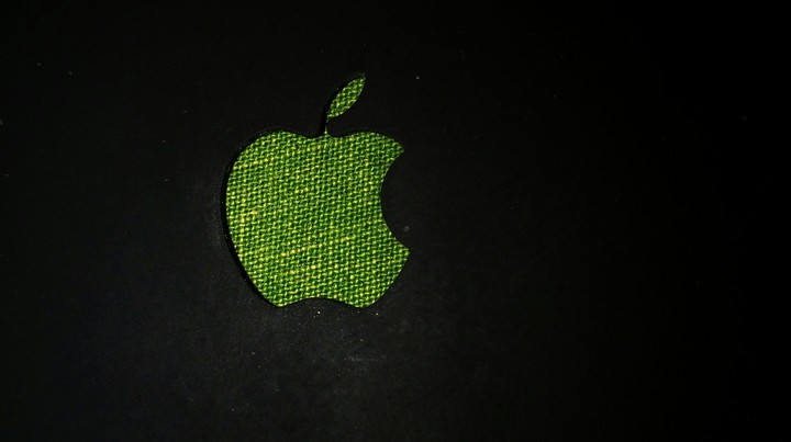 Abstarct Apple logo