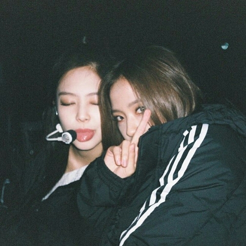 Jennie and Jisoo