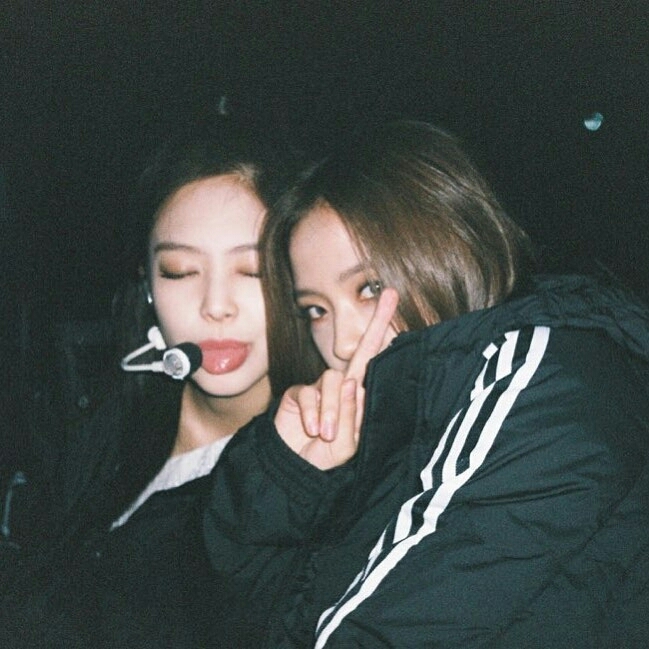 Jennie and Jisoo