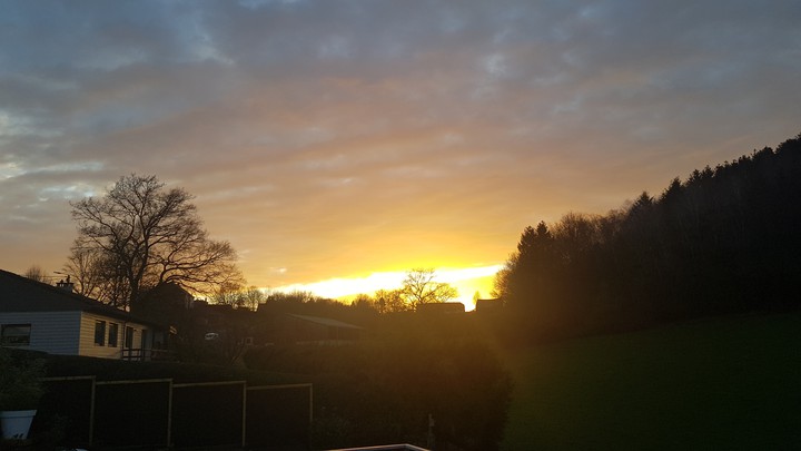 coucher de soleil