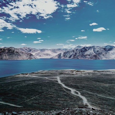 Beautiful Pangong Lake