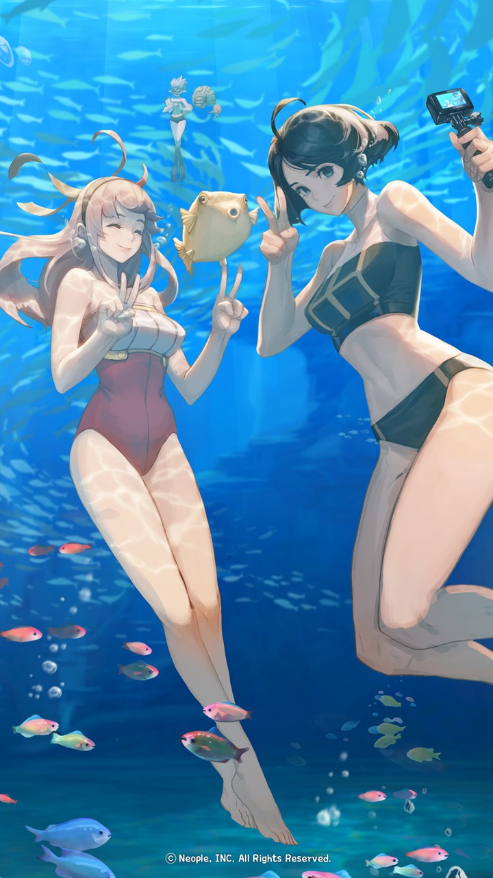 Summer in DFO - Knight & Female Priest