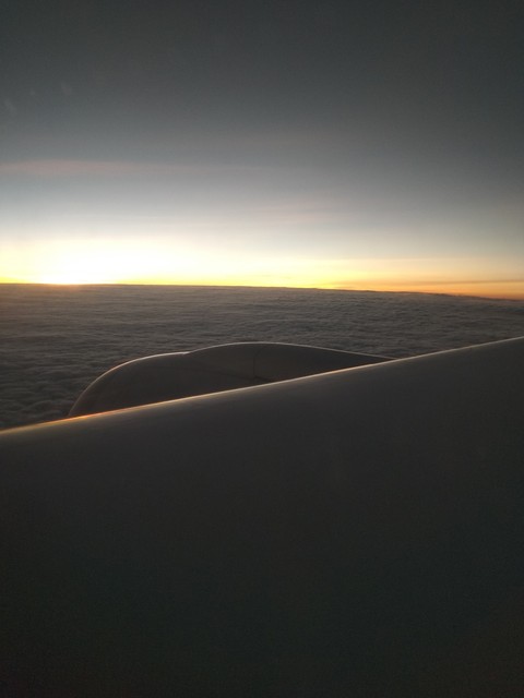 Above the clouds