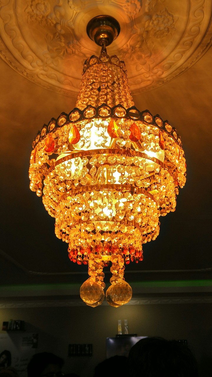 Designed roof lamp