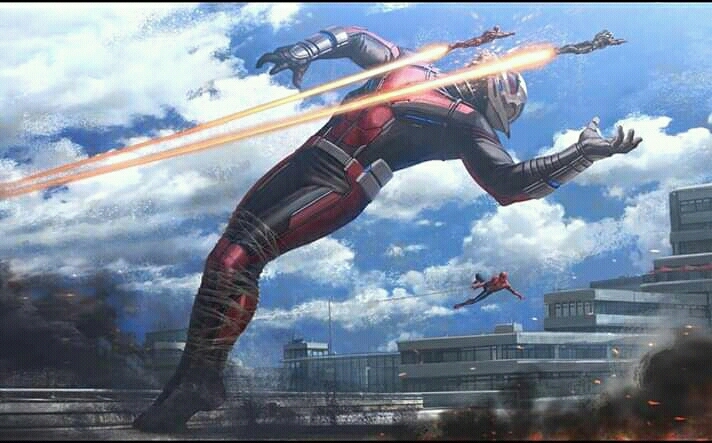 #Gaintman #Ironman #warmachine #Spiderman