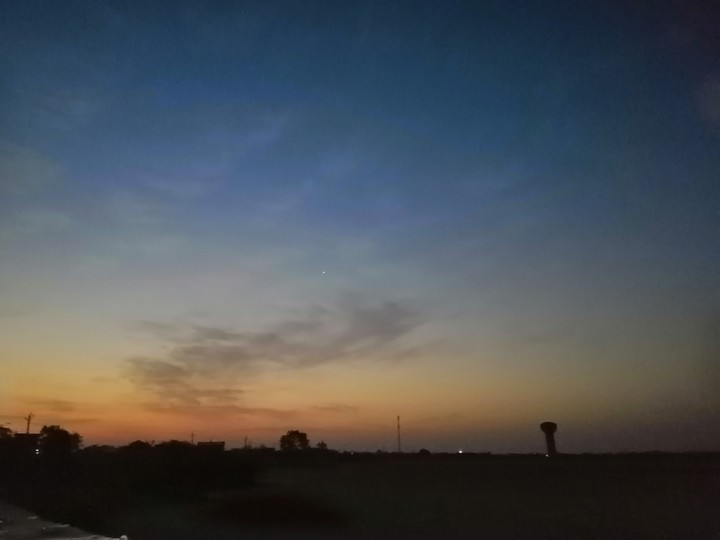 blue sky