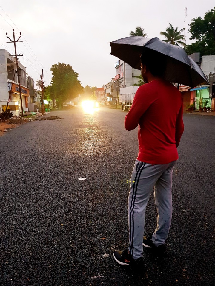 rainy morning