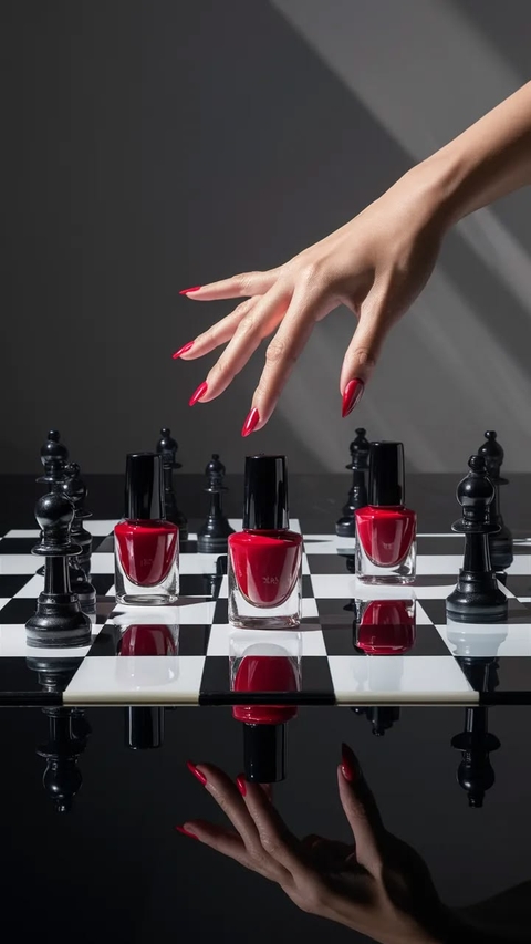 chess, red वॉलपेपर
